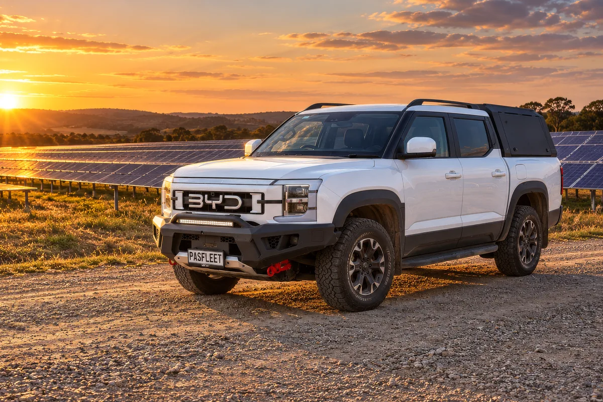 BYD Shark 6 plug-in hybrid ute